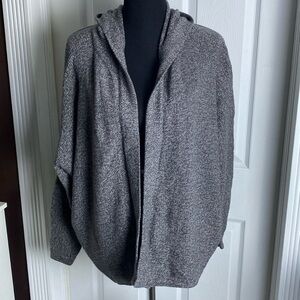 Sonoma Women’s Heather Gray Cardigan Sweater sz M